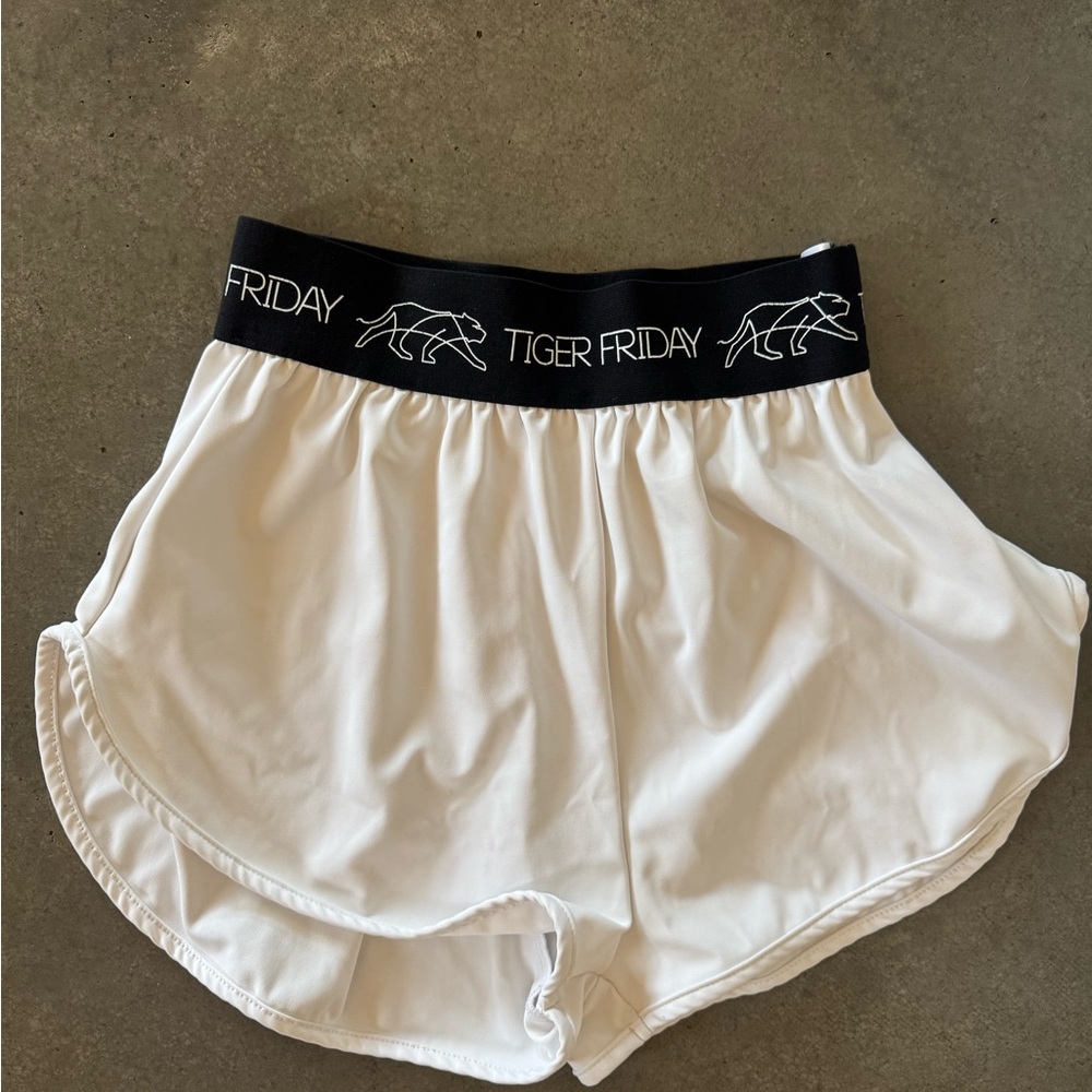 Tiger Friday White Shorts